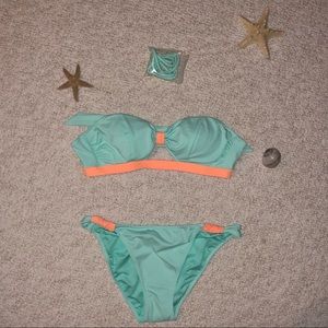 bandeau swimsuit, never worn